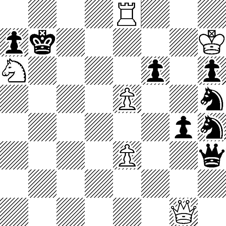 4R3/pk5K/N4p1p/4P2n/6pn/4P2q/8/6Q1