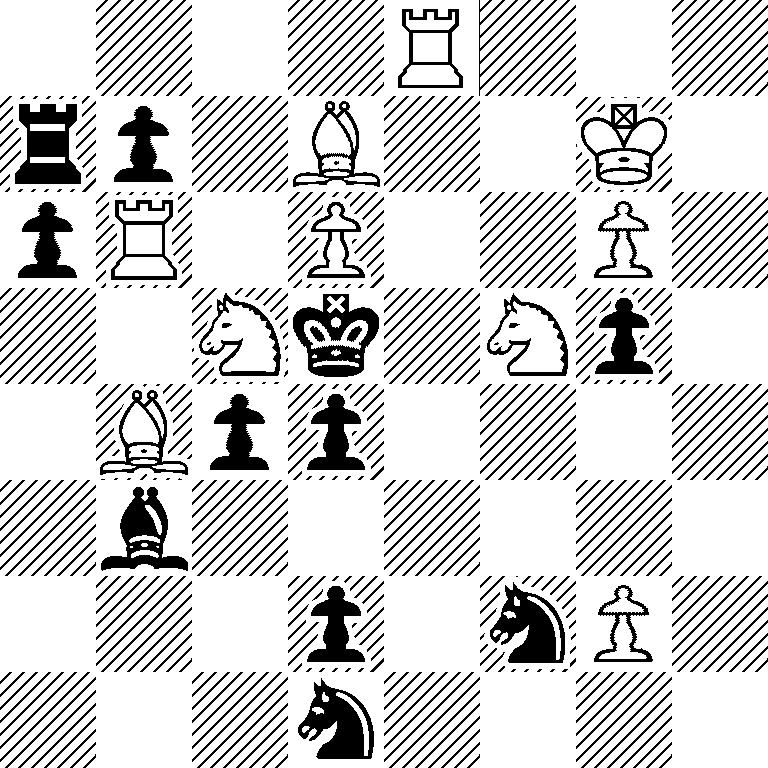 4R3/rp1B2K1/pR1P2P1/2Nk1Np1/1Bpp4/1b6/3p1nP1/3n4