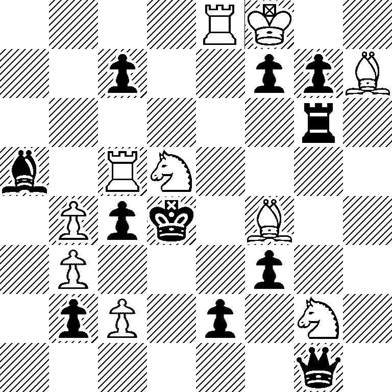 4RK2/2p2ppB/6r1/b1RN4/1Ppk1B2/1P3p2/1pP1p1N1/6q1