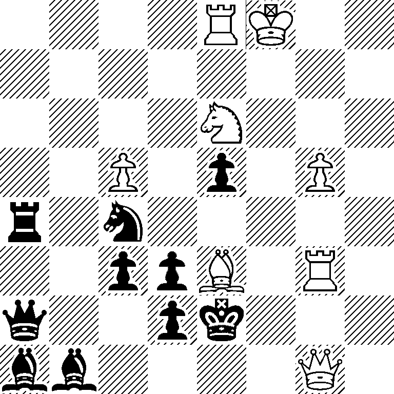 4RK2/8/4N3/2P1p1P1/r1n5/2ppB1R1/q2pk3/bb4Q1