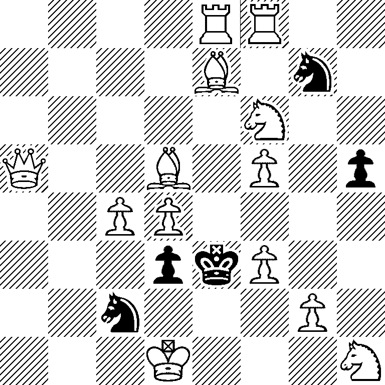 4RR2/4B1n1/5N2/Q2B1P1p/2PP4/3pkP2/2n3P1/3K3N