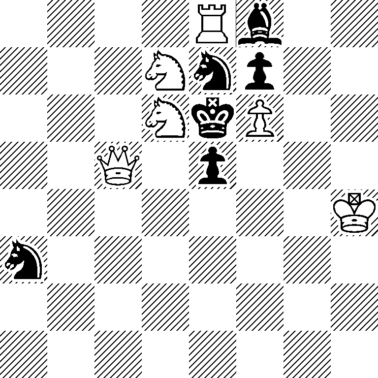 4Rb2/3Nnp2/3NkP2/2Q1p3/7K/n7/8/8