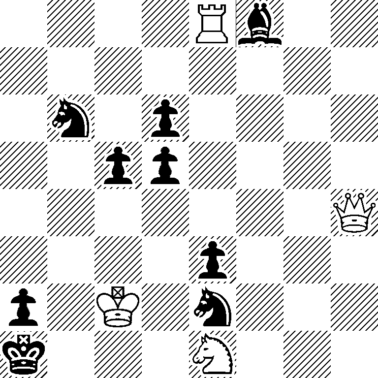 4Rb2/8/1n1p4/2pp4/7Q/4p3/p1K1n3/k3N3