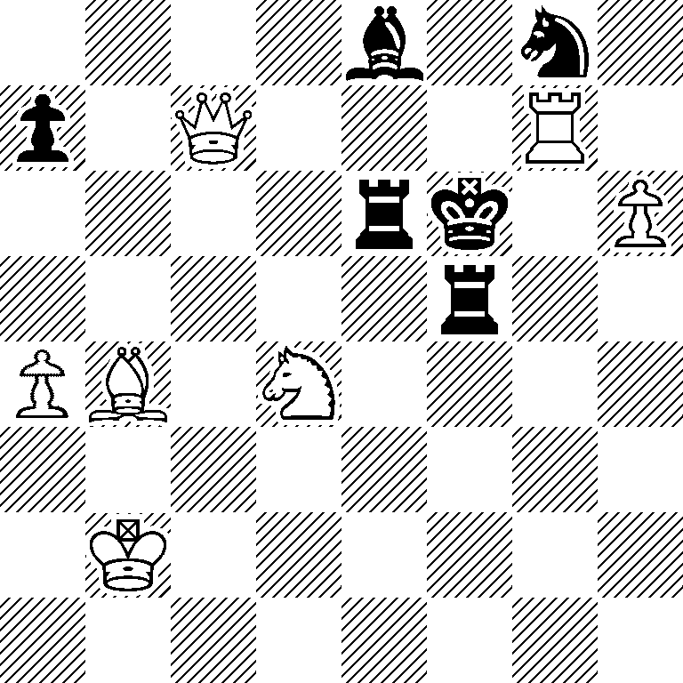4b1n1/p1Q3R1/4rk1P/5r2/PB1N4/8/1K6/8