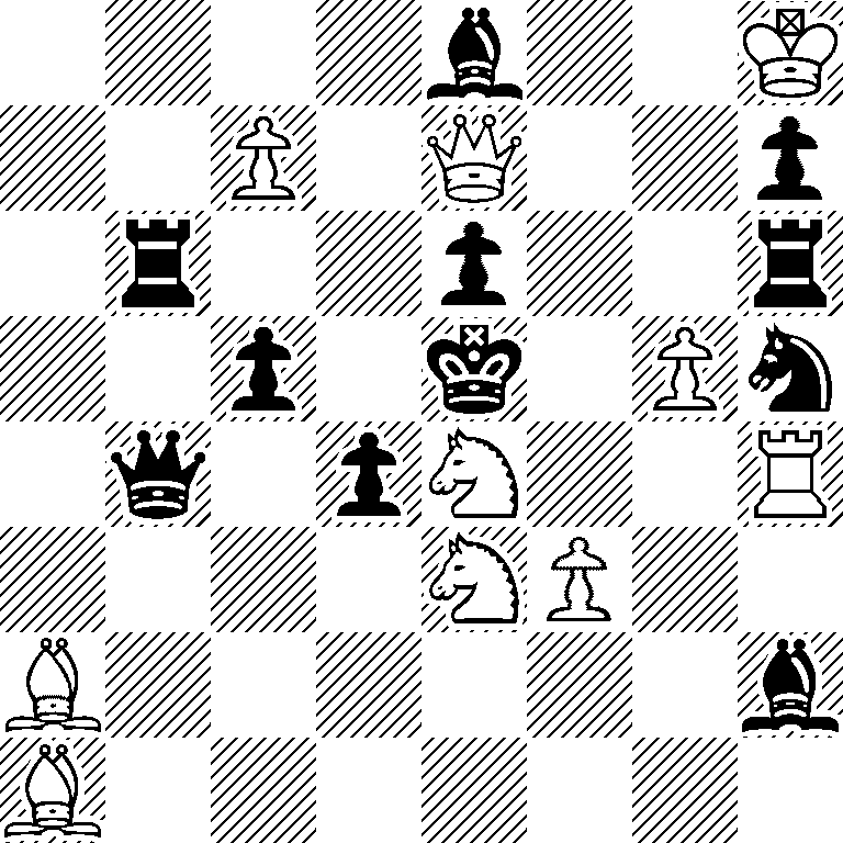 4b2K/2P1Q2p/1r2p2r/2p1k1Pn/1q1pN2R/4NP2/B6b/B7