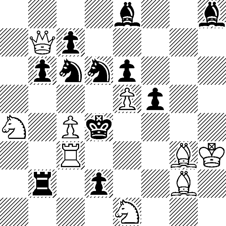 4b2b/1Qp5/1pnnp3/4Pp2/N1Pk4/2R3BK/1r1p2B1/4N3