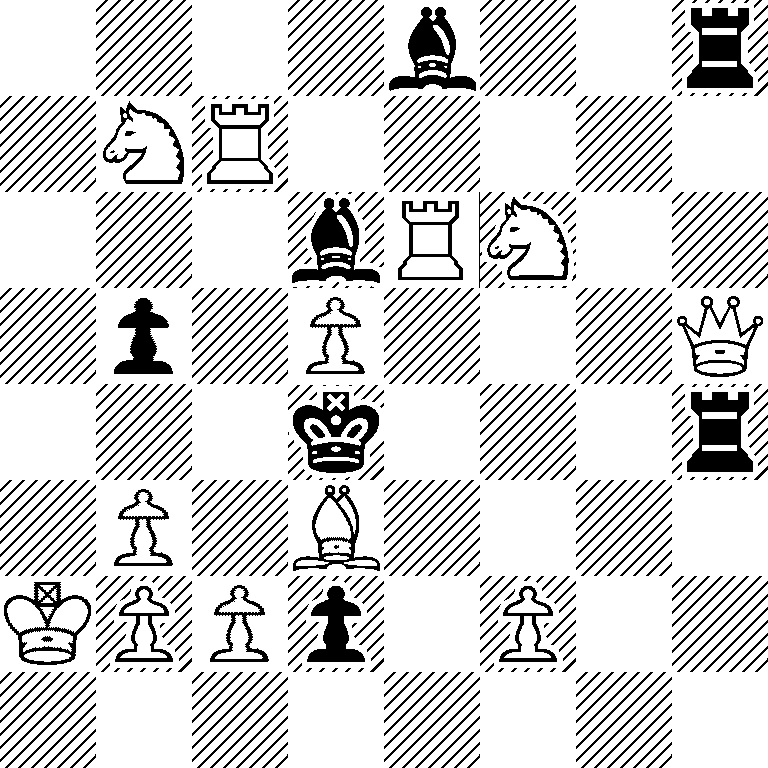 4b2r/1NR5/3bRN2/1p1P3Q/3k3r/1P1B4/KPPp1P2/8