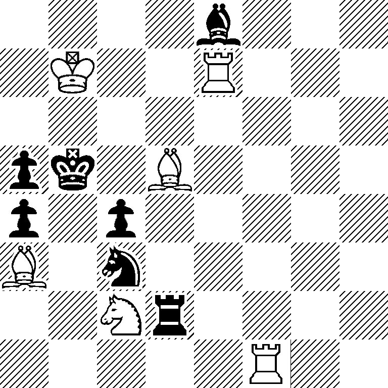 4b3/1K2R3/8/pk1B4/p1p5/B1n5/2Nr4/5R2