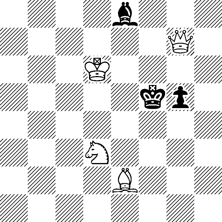 4b3/6Q1/3K4/5kp1/8/3N4/4B3/8