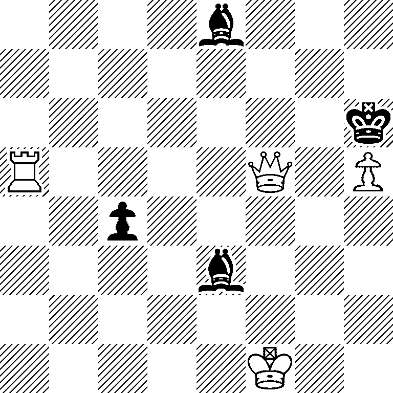 4b3/8/7k/R4Q1P/2p5/4b3/8/5K2