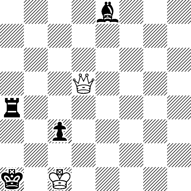 4b3/8/8/3Q4/r7/2p5/8/k1K5