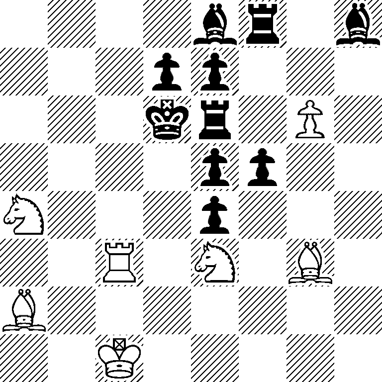 4br1b/3pp3/3kr1P1/4pp2/N3p3/2R1N1B1/B7/2K5