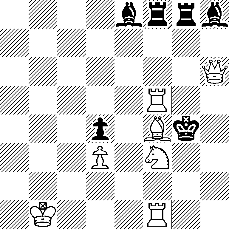 4brrb/8/7Q/5R2/3p1Bk1/3P1N2/8/1K3R2