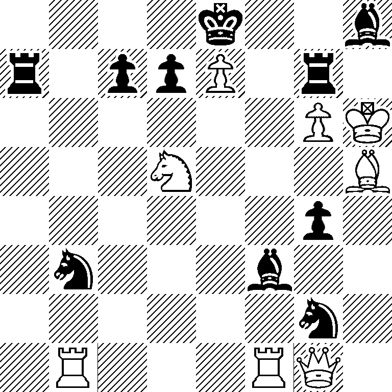 4k2b/r1ppP1r1/6PK/3N3B/6p1/1n3b2/6n1/1R3RQ1