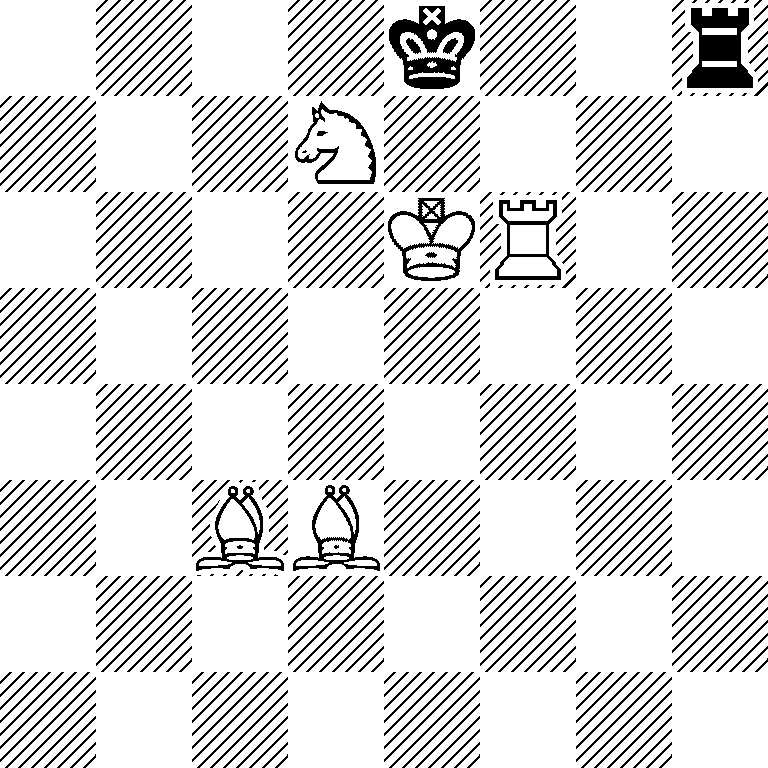 4k2r/3N4/4KR2/8/8/2BB4/8/8