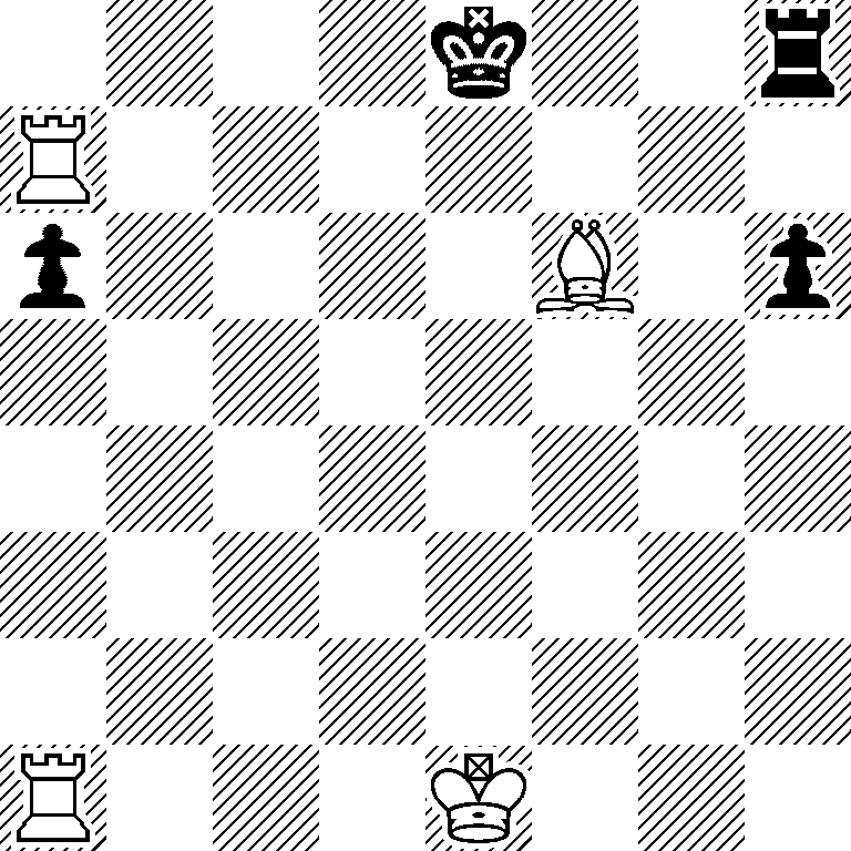 4k2r/R7/p4B1p/8/8/8/8/R3K3