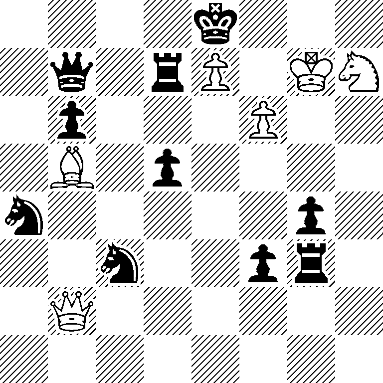 4k3/1q1rP1KN/1p3P2/1B1p4/n5p1/2n2pr1/1Q6/8