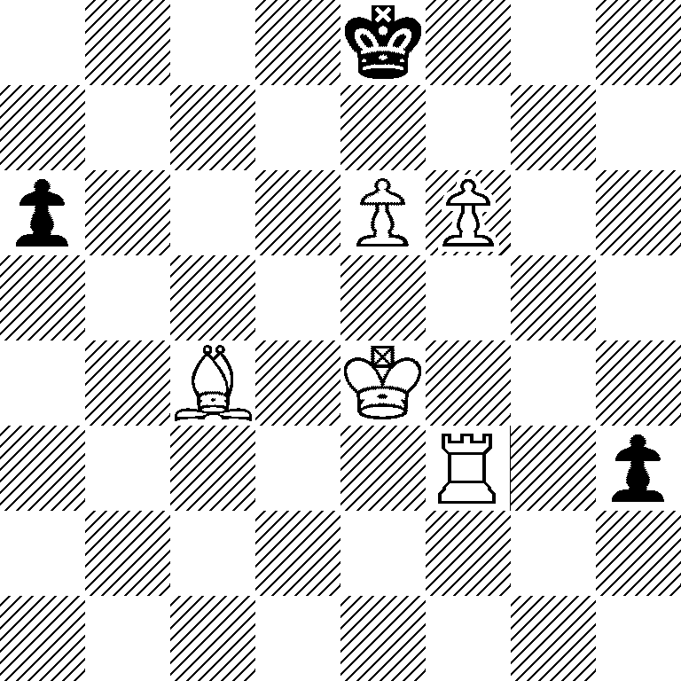 4k3/8/p3PP2/8/2B1K3/5R1p/8/8