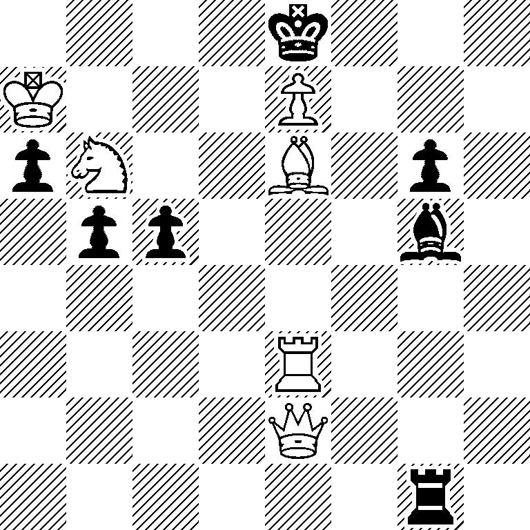 4k3/K3P3/pN2B1p1/1pp3b1/8/4R3/4Q3/6r1