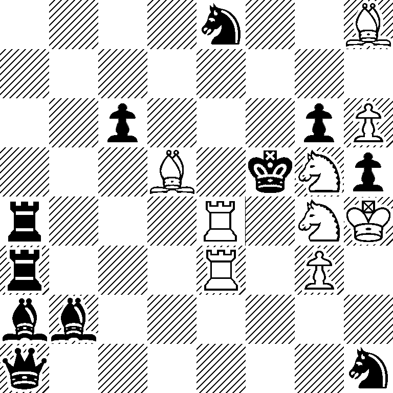 4n2B/8/2p3pP/3B1kNp/r3R1NK/r3R1P1/bb6/q6n