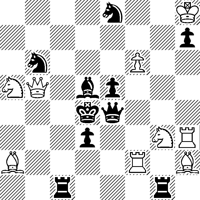 4n2K/7p/1n3P2/NQ1bp3/3kq3/3p2NR/B4R1B/2r3r1