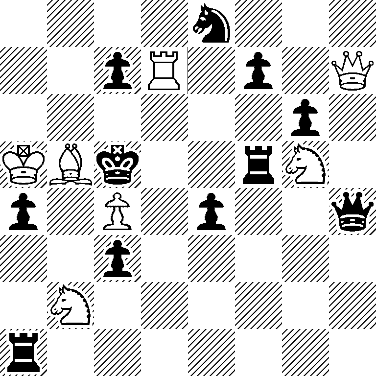 4n3/2pR1p1Q/6p1/KBk2rN1/p1P1p2q/2p5/1N6/r7