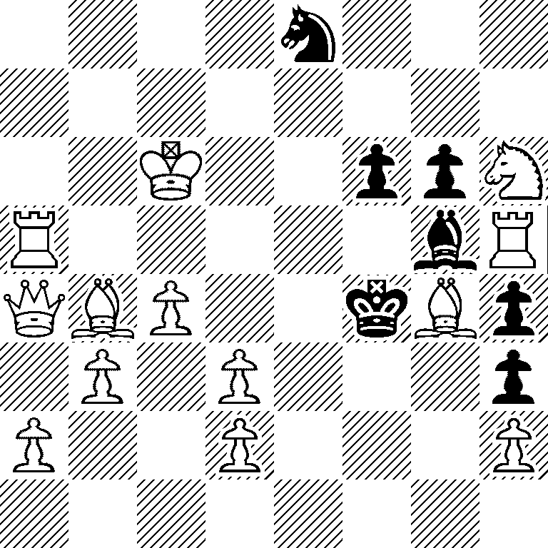 4n3/8/2K2ppN/R5bR/QBP2kBp/1P1P3p/P2P3P/8