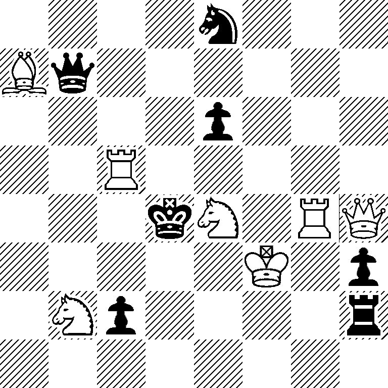 4n3/Bq6/4p3/2R5/3kN1RQ/5K1p/1Np4r/8