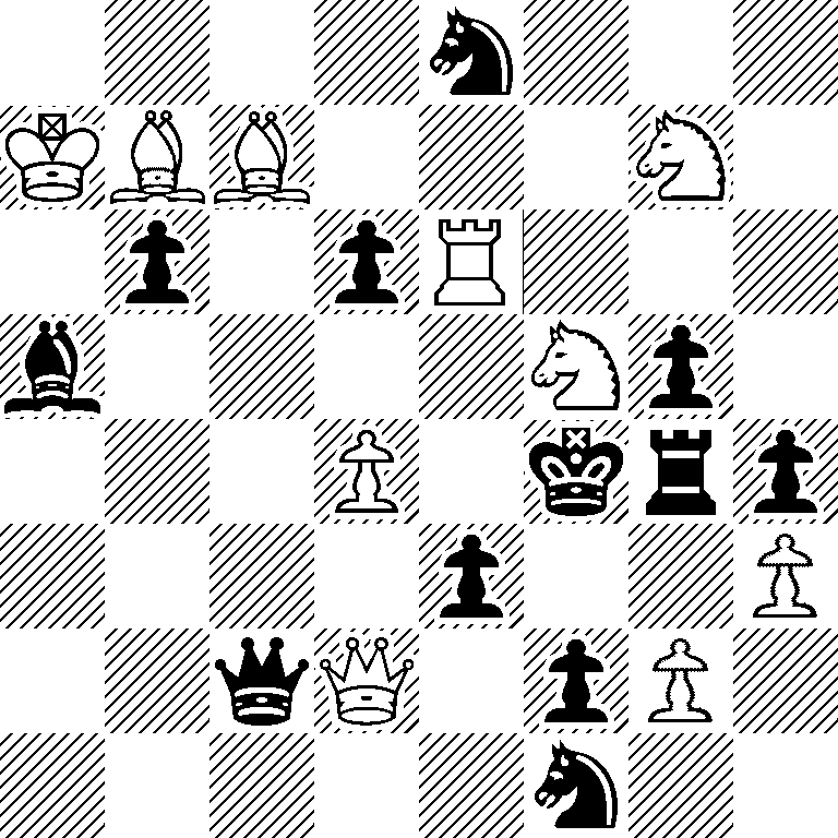 4n3/KBB3N1/1p1pR3/b4Np1/3P1krp/4p2P/2qQ1pP1/5n2