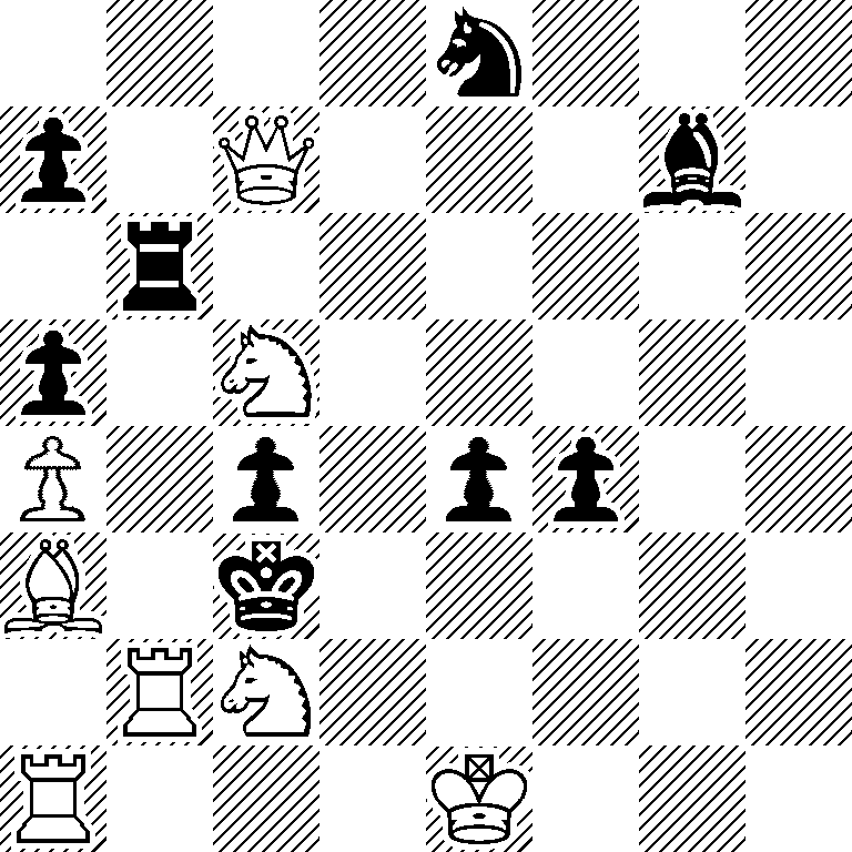 4n3/p1Q3b1/1r6/p1N5/P1p1pp2/B1k5/1RN5/R3K3