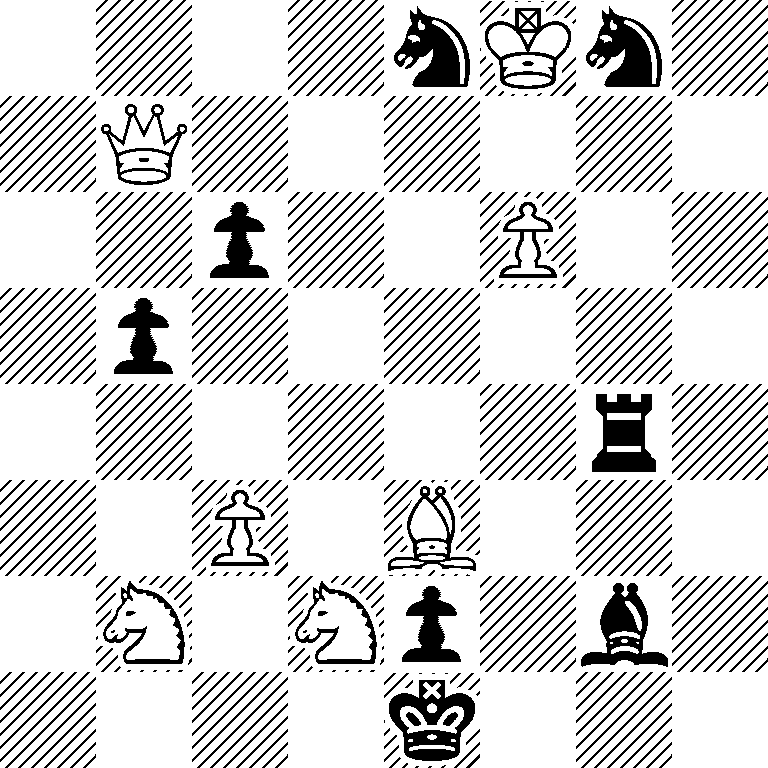 4nKn1/1Q6/2p2P2/1p6/6r1/2P1B3/1N1Np1b1/4k3