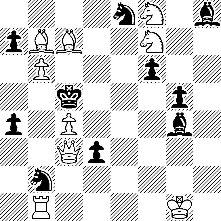 4nN1b/pBB2N2/1P3p2/2k3p1/p1P3b1/2Qp4/1n6/1R4K1