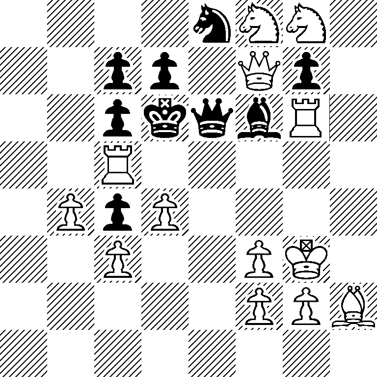 4nNN1/2pp1Qp1/2pkqbR1/2R5/1PpP4/2P2PK1/5PPB/8