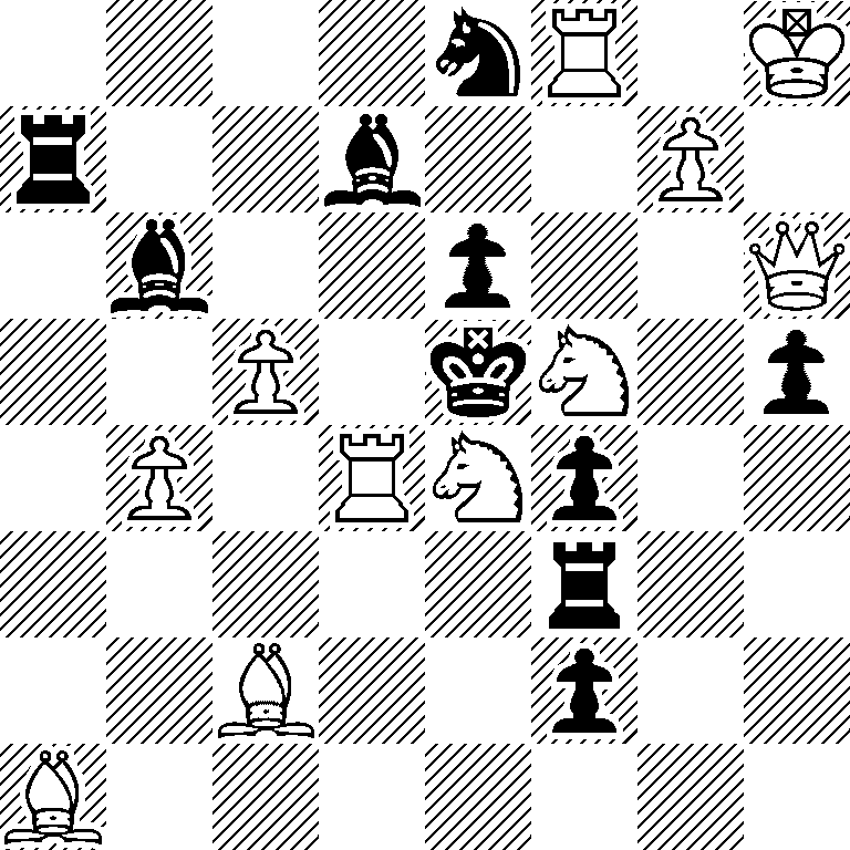 4nR1K/r2b2P1/1b2p2Q/2P1kN1p/1P1RNp2/5r2/2B2p2/B7