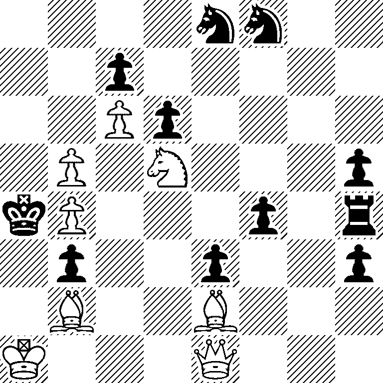 4nn2/2p5/2Pp4/1P1N3p/kP3p1r/1p2p2p/1B2B3/K3Q3