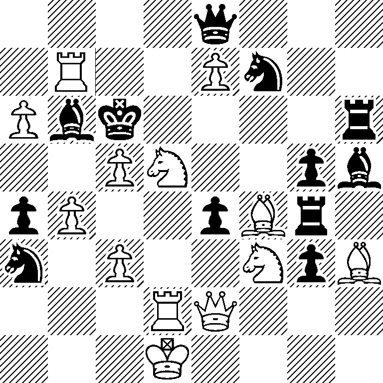 4q3/1R2Pn2/Pbk4r/2PN2pb/pP2pBr1/n1P2NpB/3RQ3/3K4