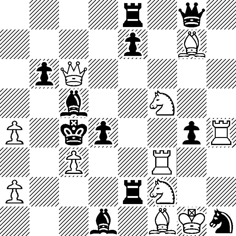 4r1q1/4p1B1/1pQ5/2b2N2/P1kp2pR/2P2R2/P3rN2/3b1BKn