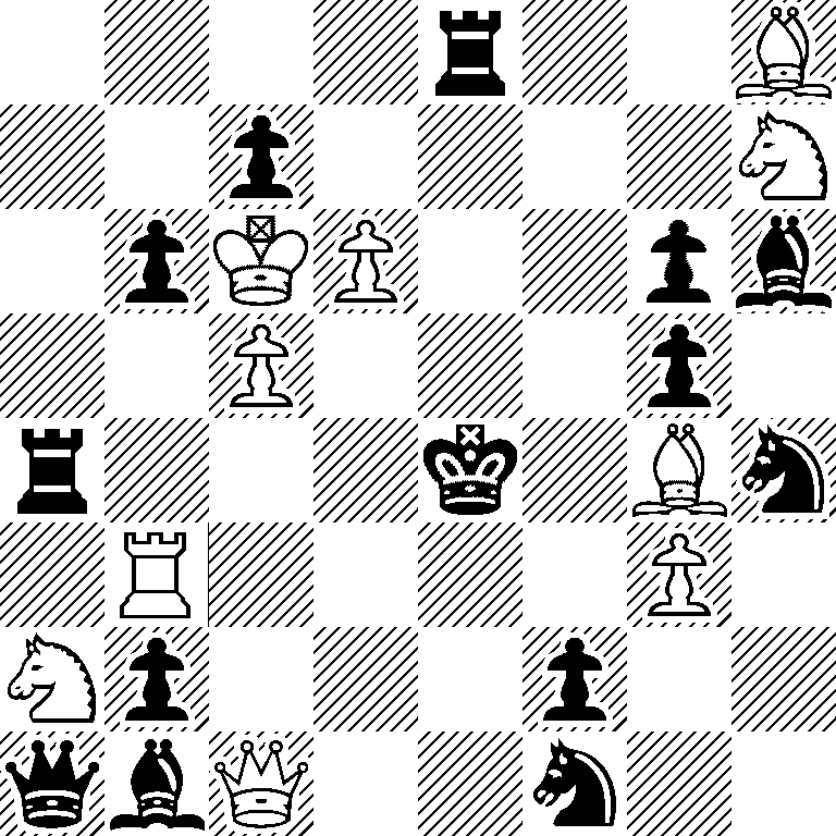 4r2B/2p4N/1pKP2pb/2P3p1/r3k1Bn/1R4P1/Np3p2/qbQ2n2