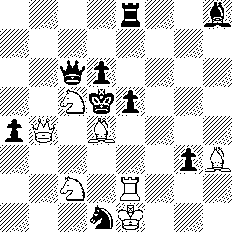 4r2b/8/2qp4/2Nkp3/pQ1B4/6pB/2N1R3/3nK3