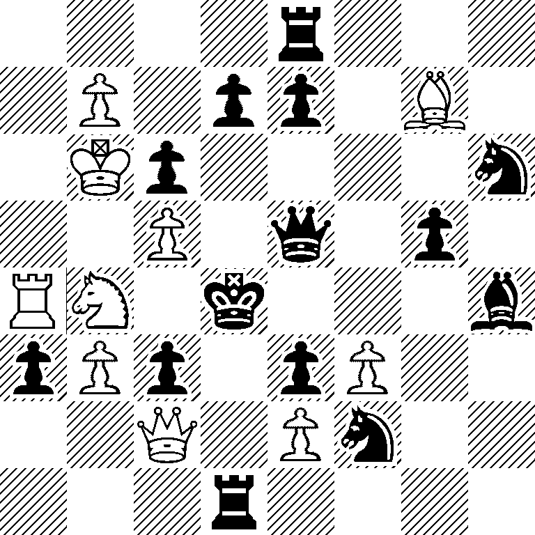 4r3/1P1pp1B1/1Kp4n/2P1q1p1/RN1k3b/pPp1pP2/2Q1Pn2/3r4