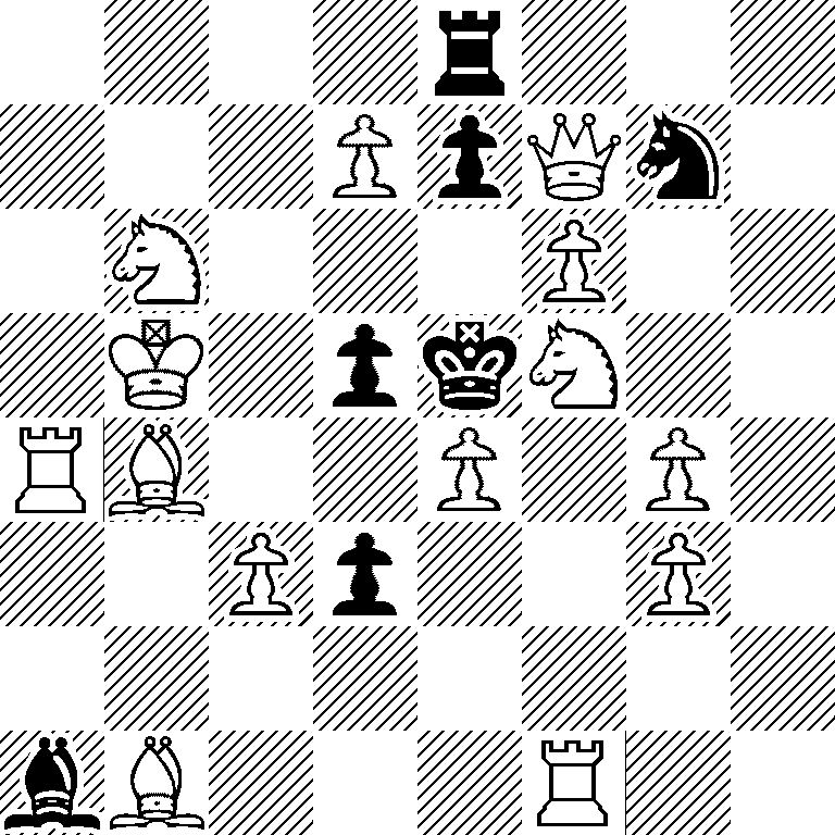 4r3/3PpQn1/1N3P2/1K1pkN2/RB2P1P1/2Pp2P1/8/bB3R2