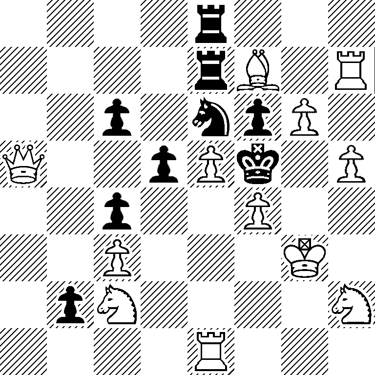 4r3/4rB1R/2p1npP1/Q2pPk1P/2p2P2/2P3K1/1pN4N/4R3