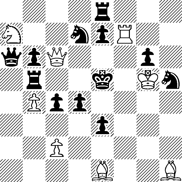 4r3/N2npR2/qpQ3p1/1r2k1Kn/1Ppp4/4p3/2P5/4B2B