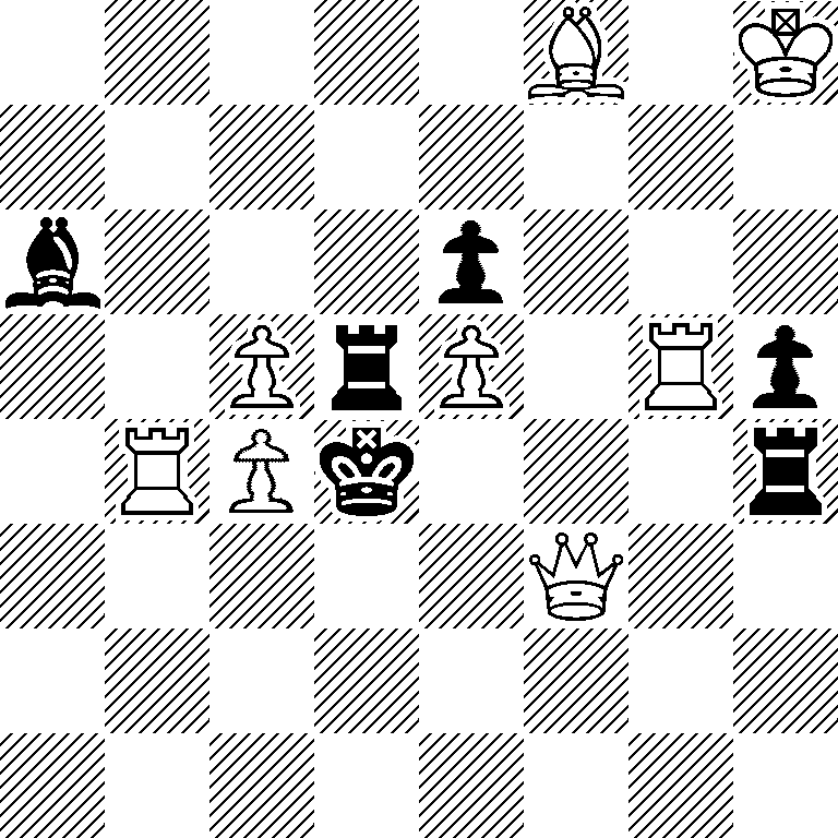 5B1K/8/b3p3/2PrP1Rp/1RPk3r/5Q2/8/8
