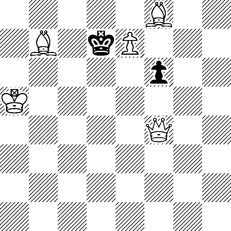 5B2/1B1kP3/5p2/K7/5Q2/8/8/8