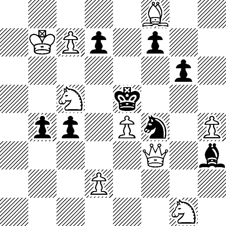 5B2/1KPp1p2/6p1/2N1k3/1pp1Pn1P/5Q1b/3P4/6N1