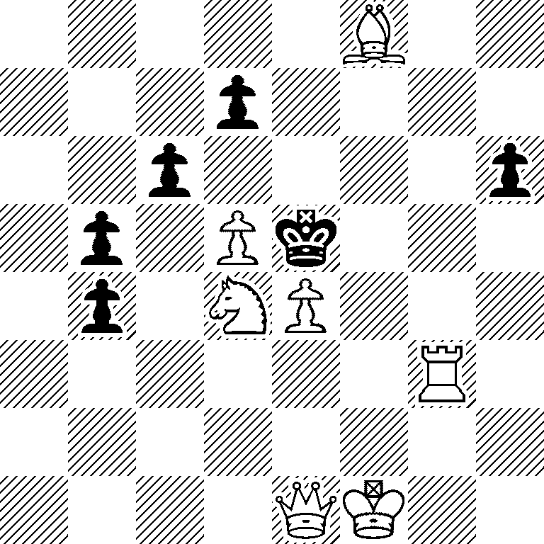 5B2/3p4/2p4p/1p1Pk3/1p1NP3/6R1/8/4QK2