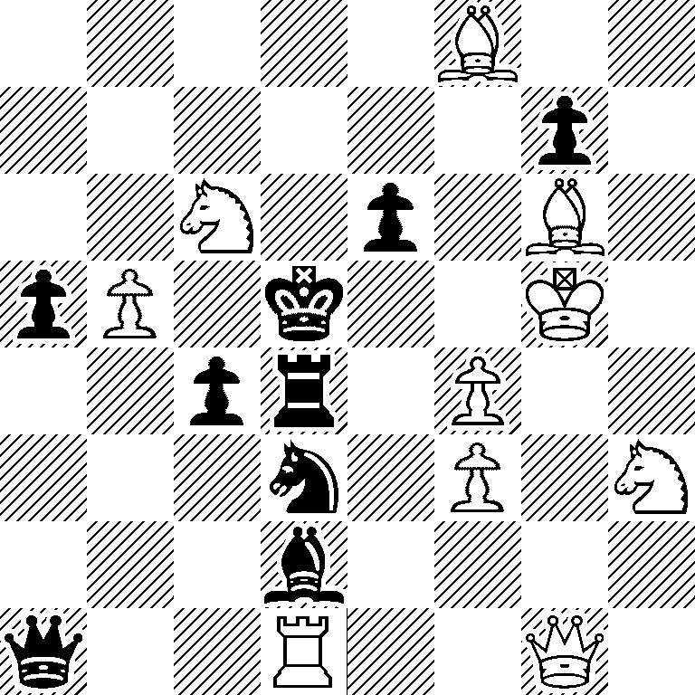 5B2/6p1/2N1p1B1/pP1k2K1/2pr1P2/3n1P1N/3b4/q2R2Q1