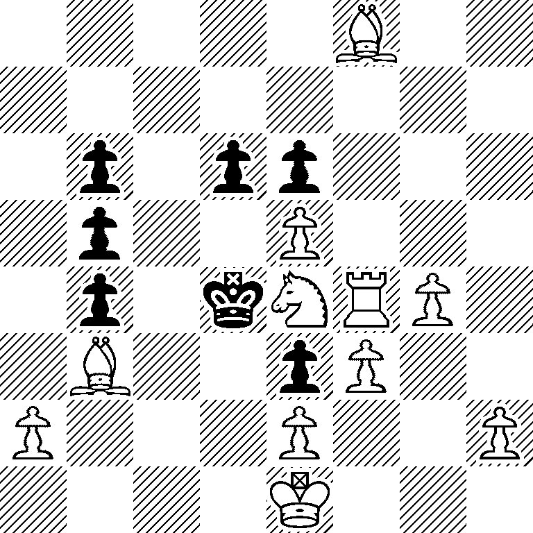 5B2/8/1p1pp3/1p2P3/1p1kNRP1/1B2pP2/P3P2P/4K3