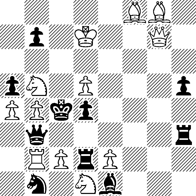 5BB1/1p1K2Q1/8/pN1P3p/PPkp4/1q5r/1RPrP3/1n1Nb3